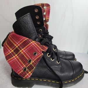 Dr. Martens Aimilita Aunt Sally Fold Combat Boots